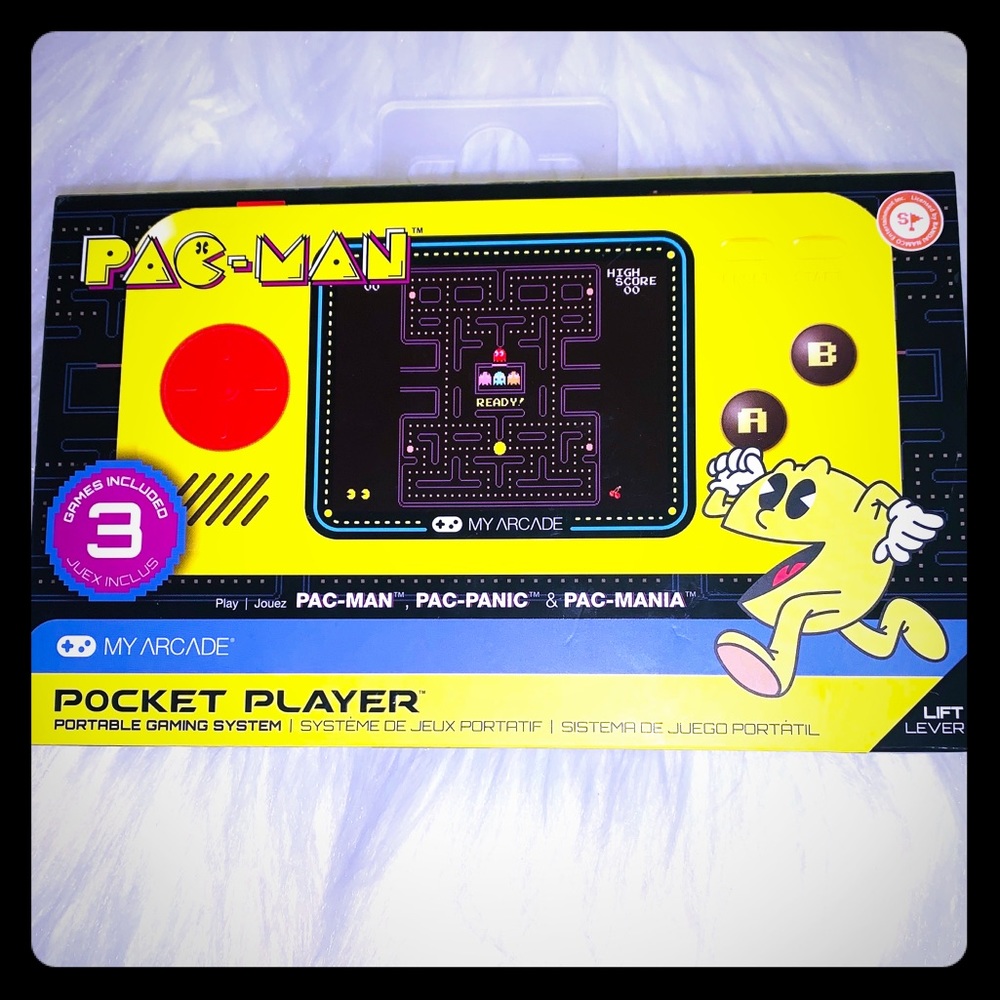 My Arcade Pac-Man Pocket Player - Handheld 3 games - Picture 1 of 4